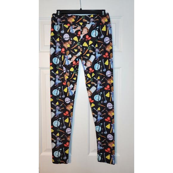 Womens Ratatouille Leggings Sz S Lost Princess Apparel - Picture 2 of 6